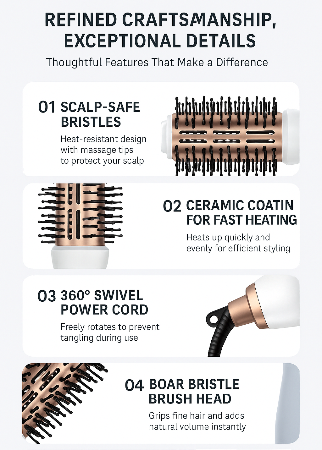 Ionic Hair Dryer Brush