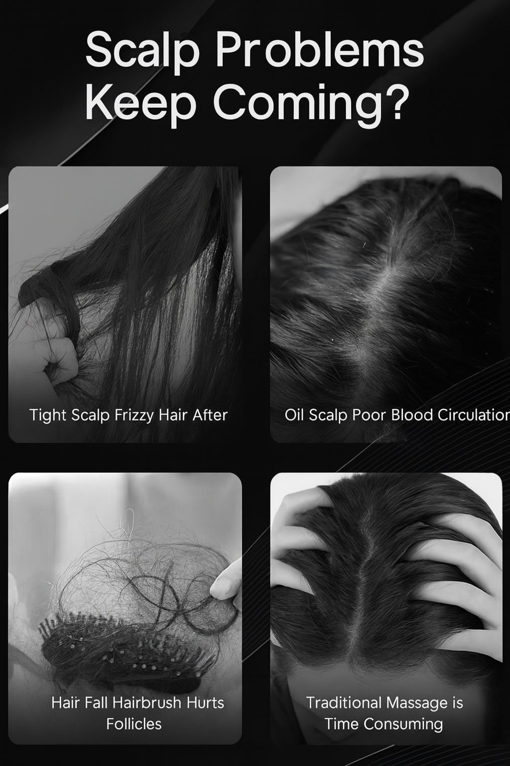 Scalp Massage Hair Brush
