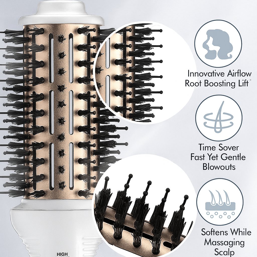 Ionic Hair Dryer Brush