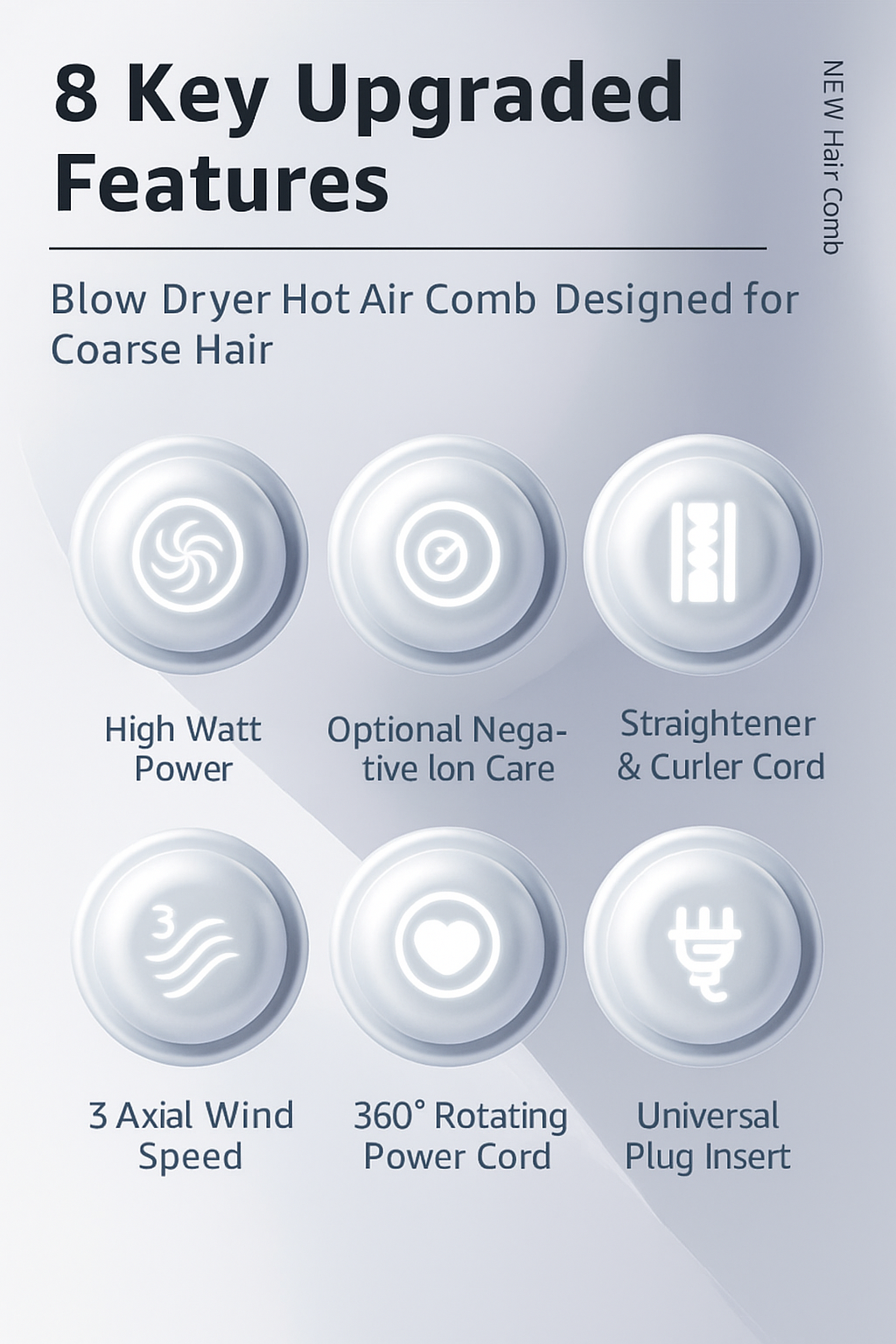 Ionic Hair Dryer Brush