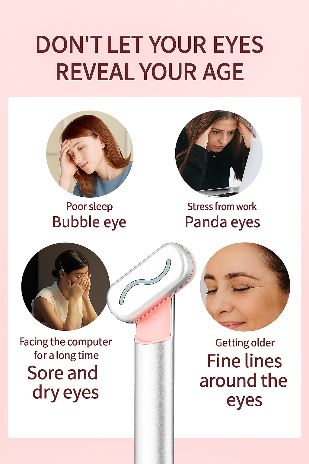 EMS & LED Eye Beauty Wand