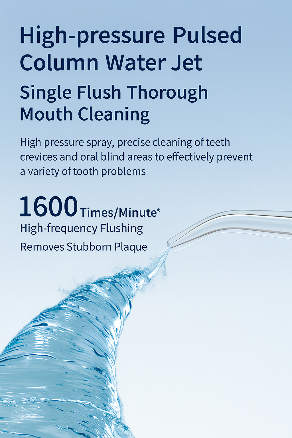 Ultrasonic Water Flosser